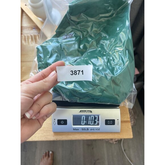 RVCA Short Sleeve Button Front Mini Dress Size S Kelly Green Y2K Preppy Twee - Picture 10 of 10